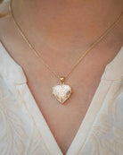 Loved Remembered 'Heirloom' Gold Locket Urn