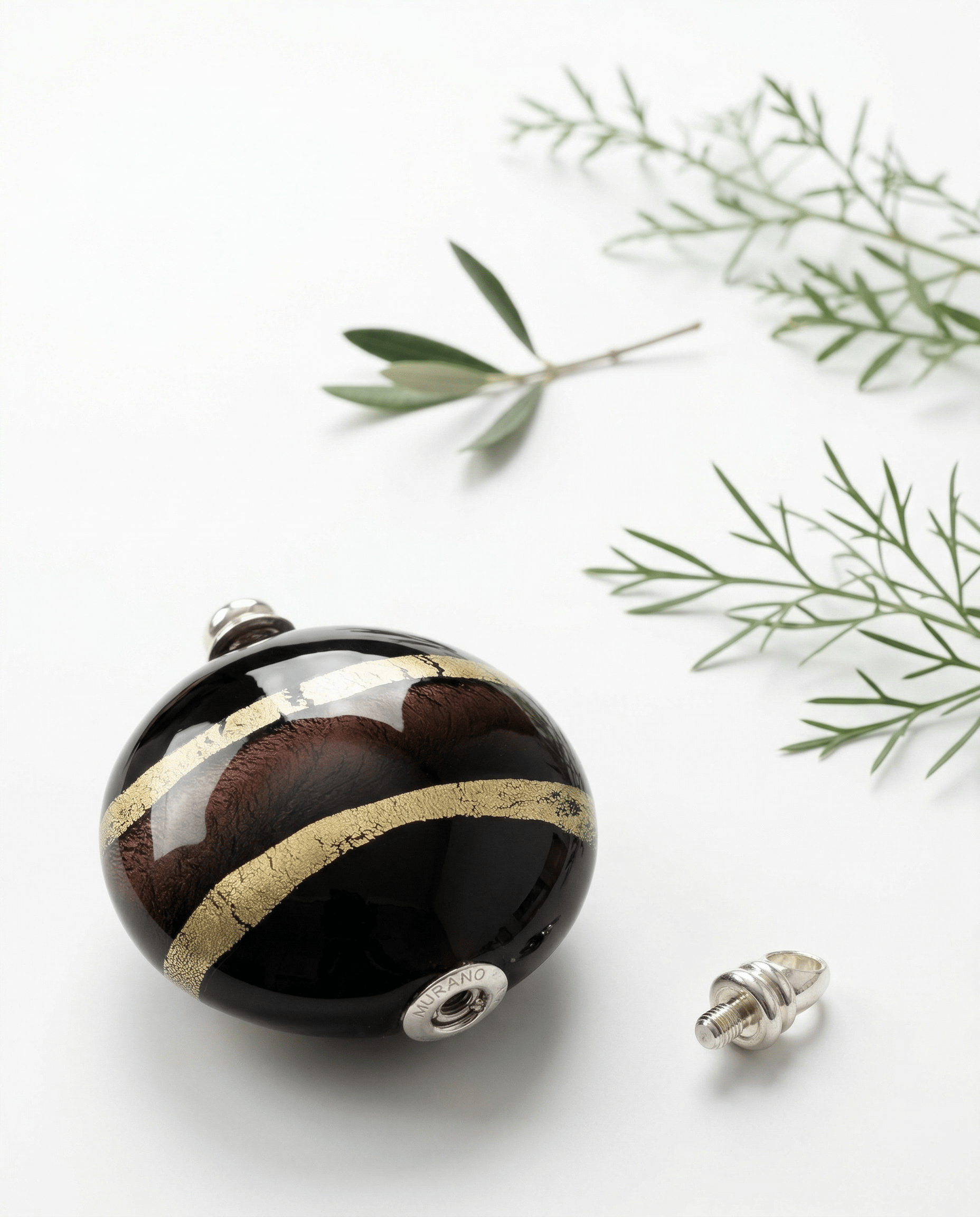 Loved Remembered Keepsake Urn - "Gilded Dreams"