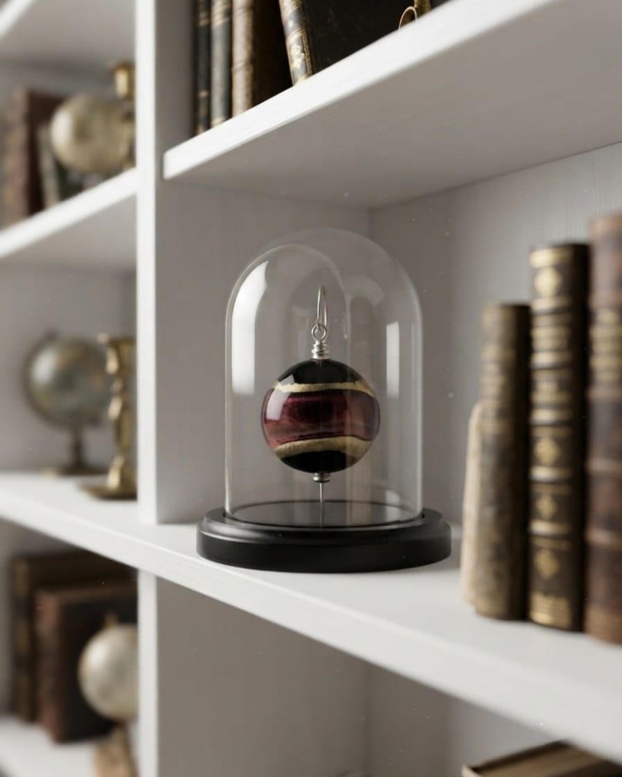 Loved Remembered Keepsake Urn - "Gilded Dreams"