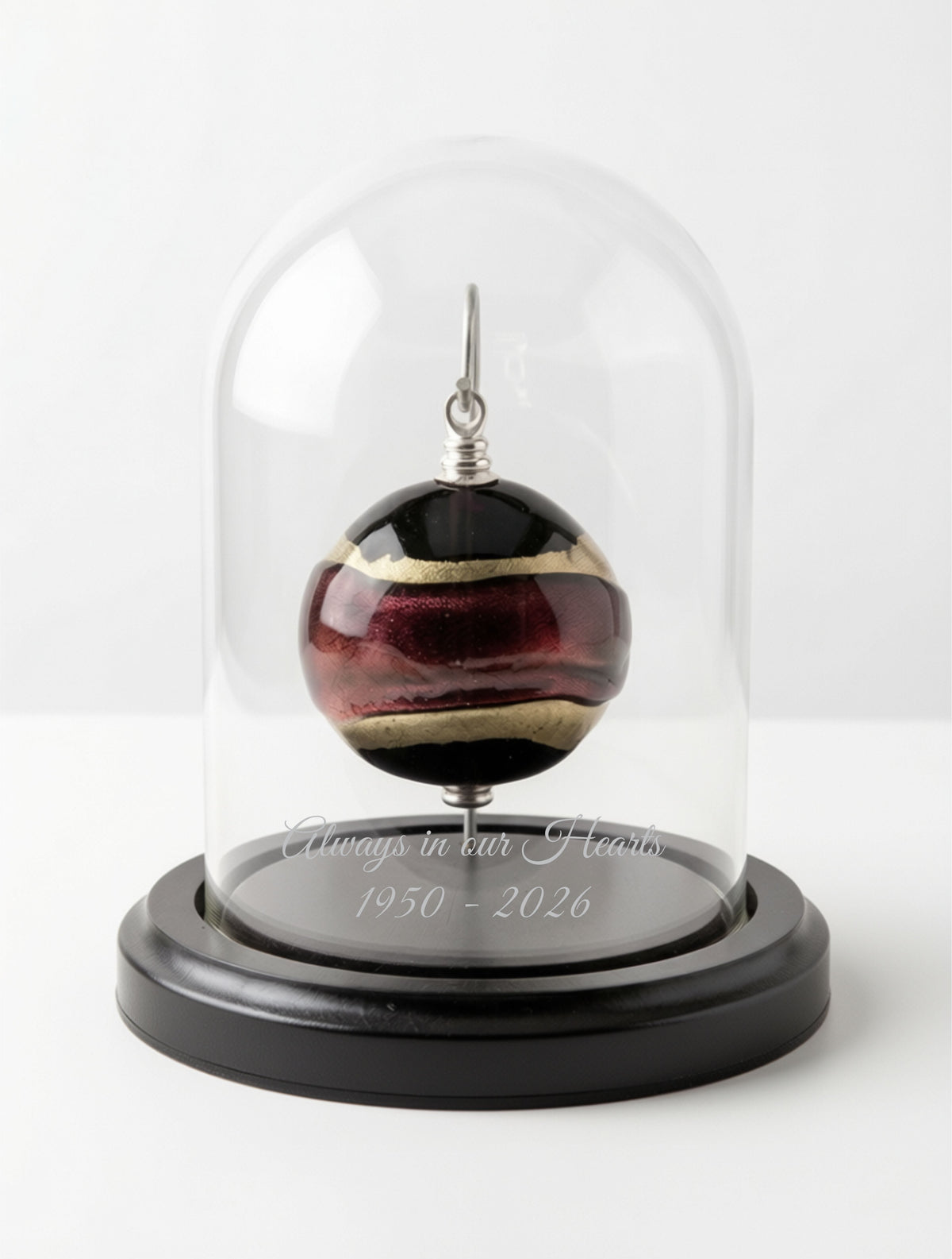 Loved Remembered Keepsake Urn - "Gilded Dreams"