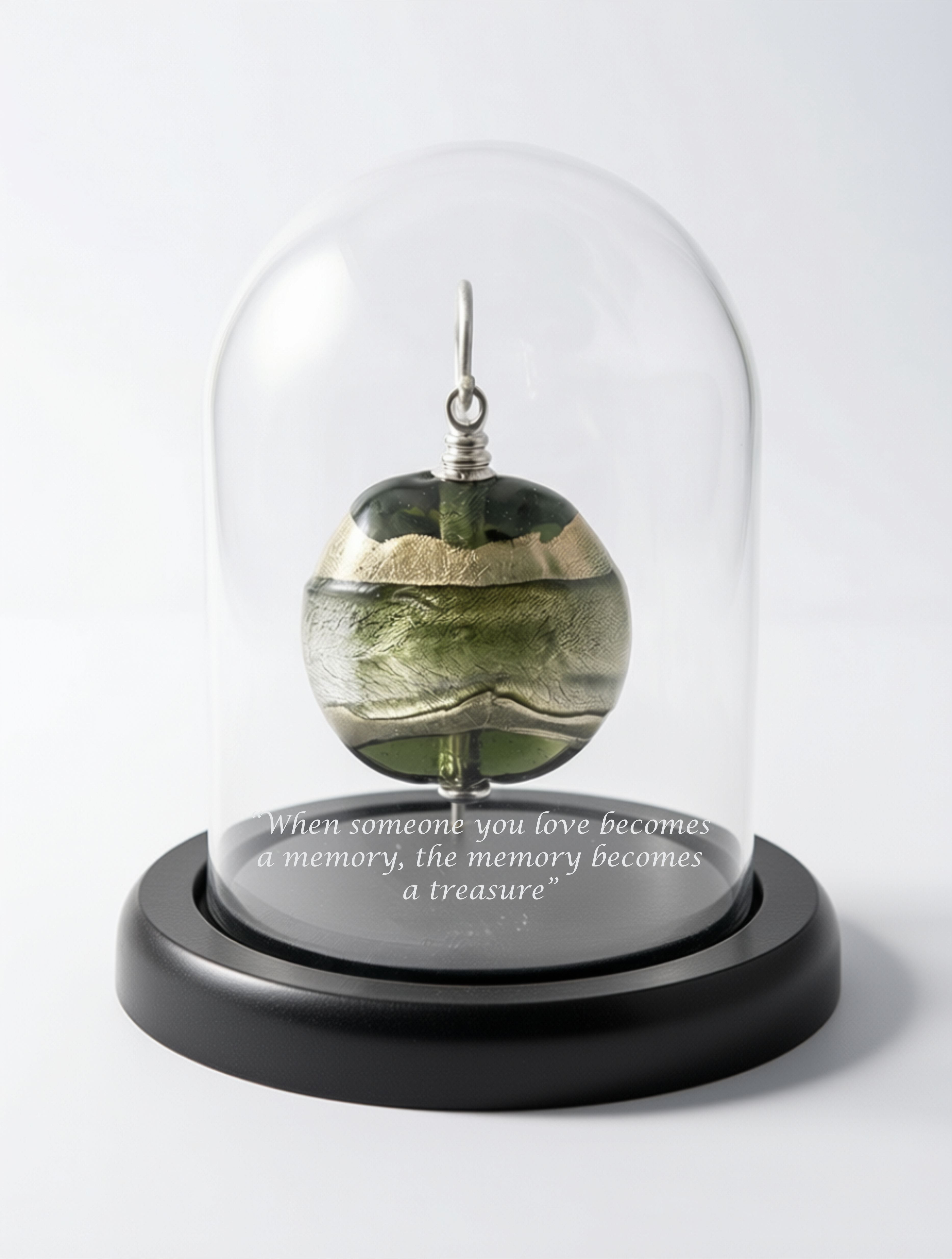 Loved Remembered Keepsake Urn - "In The Garden"