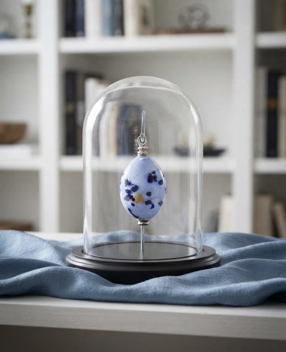 Loved Remembered Keepsake Urn - "Ocean Mist"
