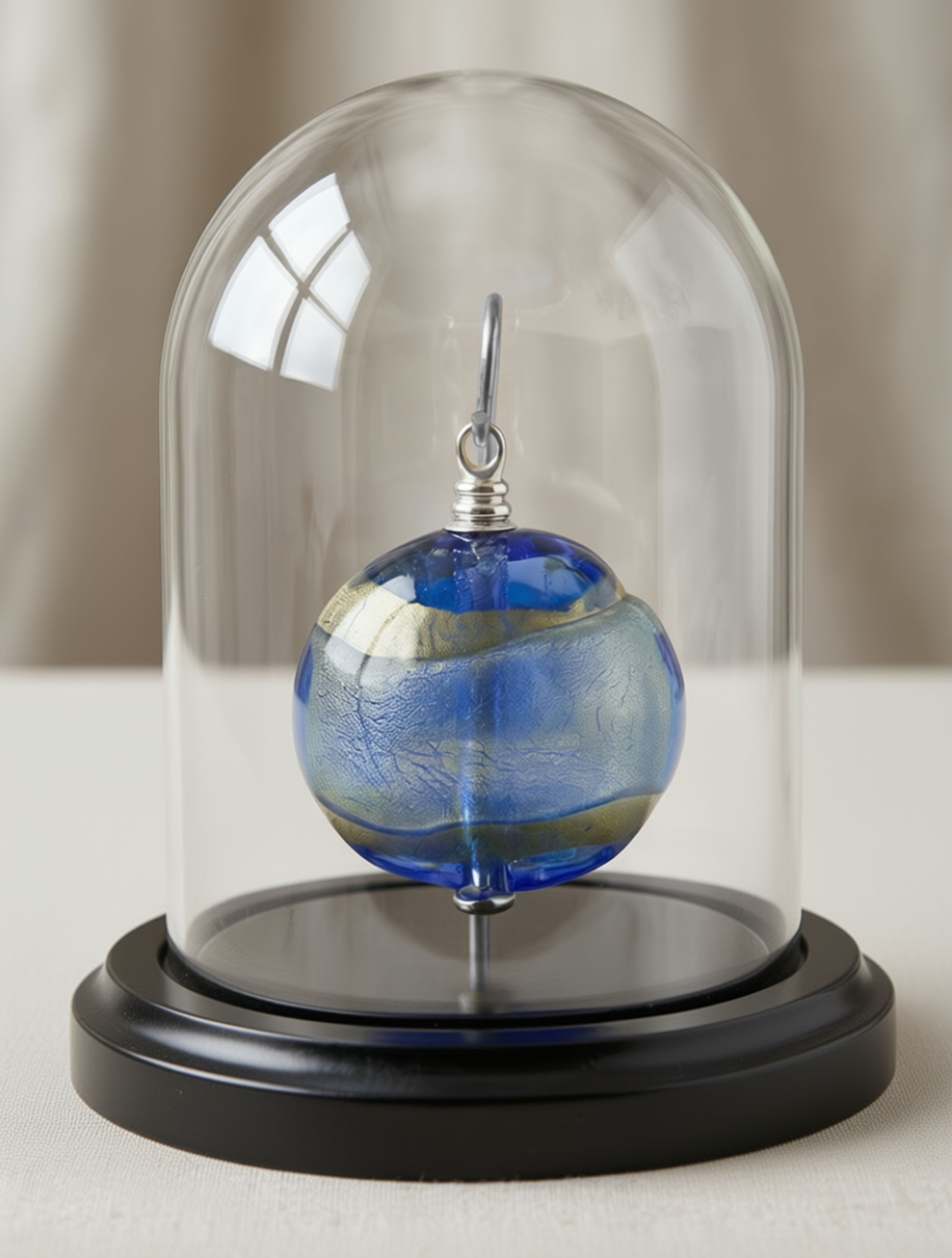 Loved Remembered Keepsake Urn - "Serenity" (Bombe)