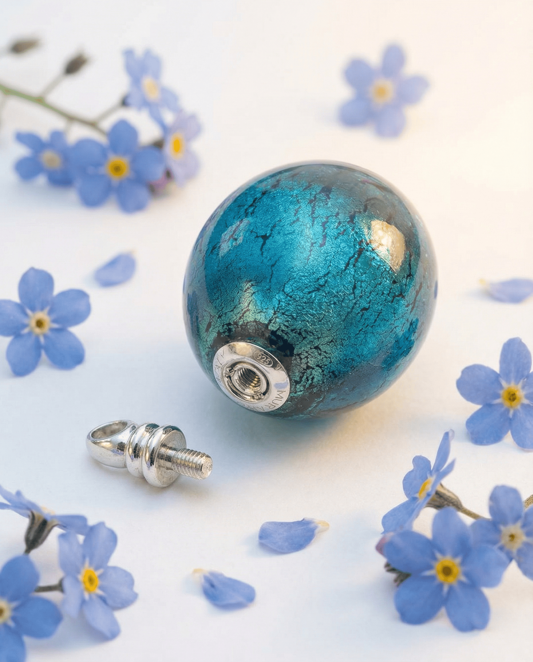 Loved Remembered Keepsake Urn - "Tender Promise"