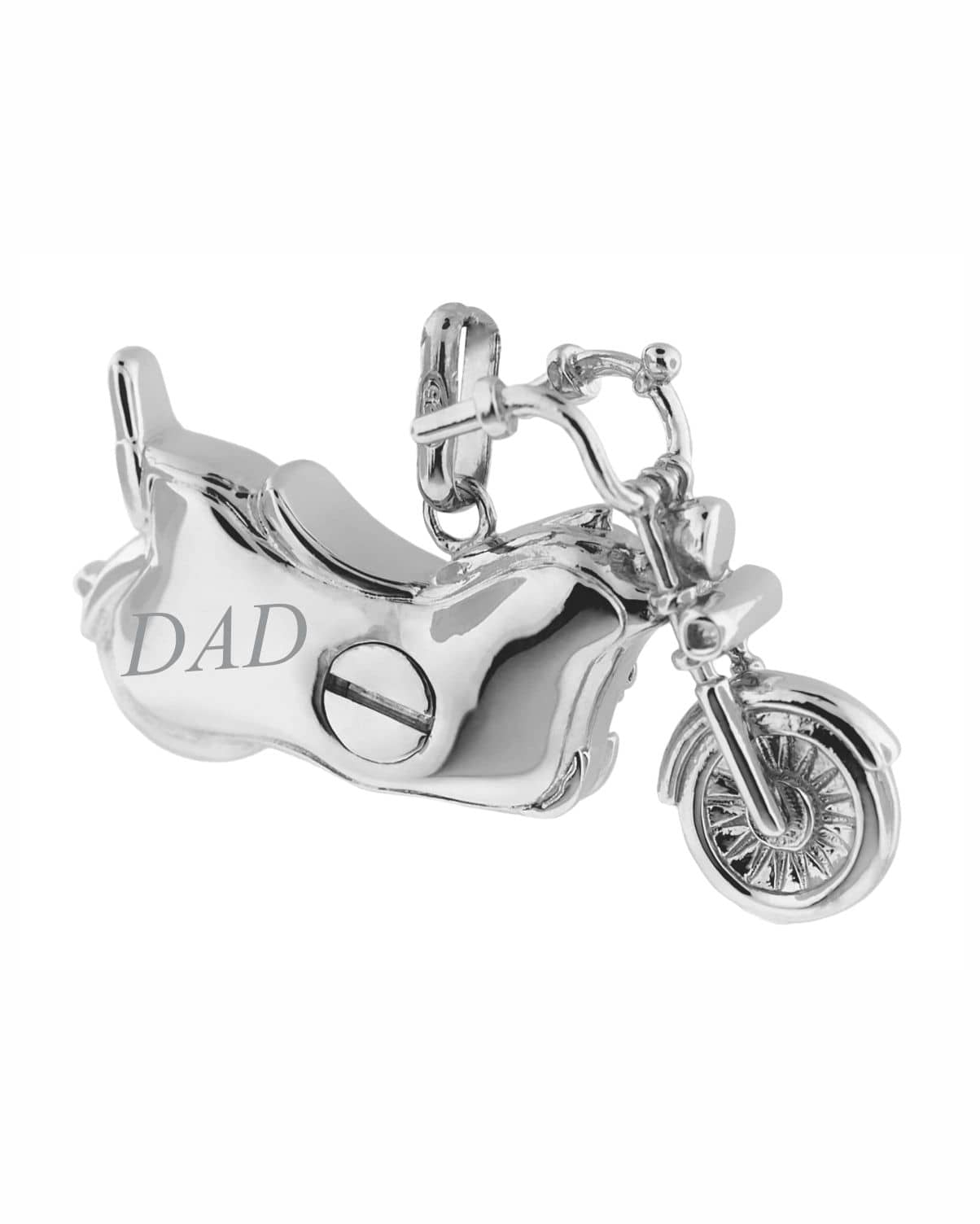 Loved Remembered Motorcycle Pendant Urn