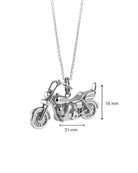 Loved Remembered Motorcycle Pendant Urn