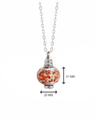 Loved Remembered Murano Glass Bead - Beloved