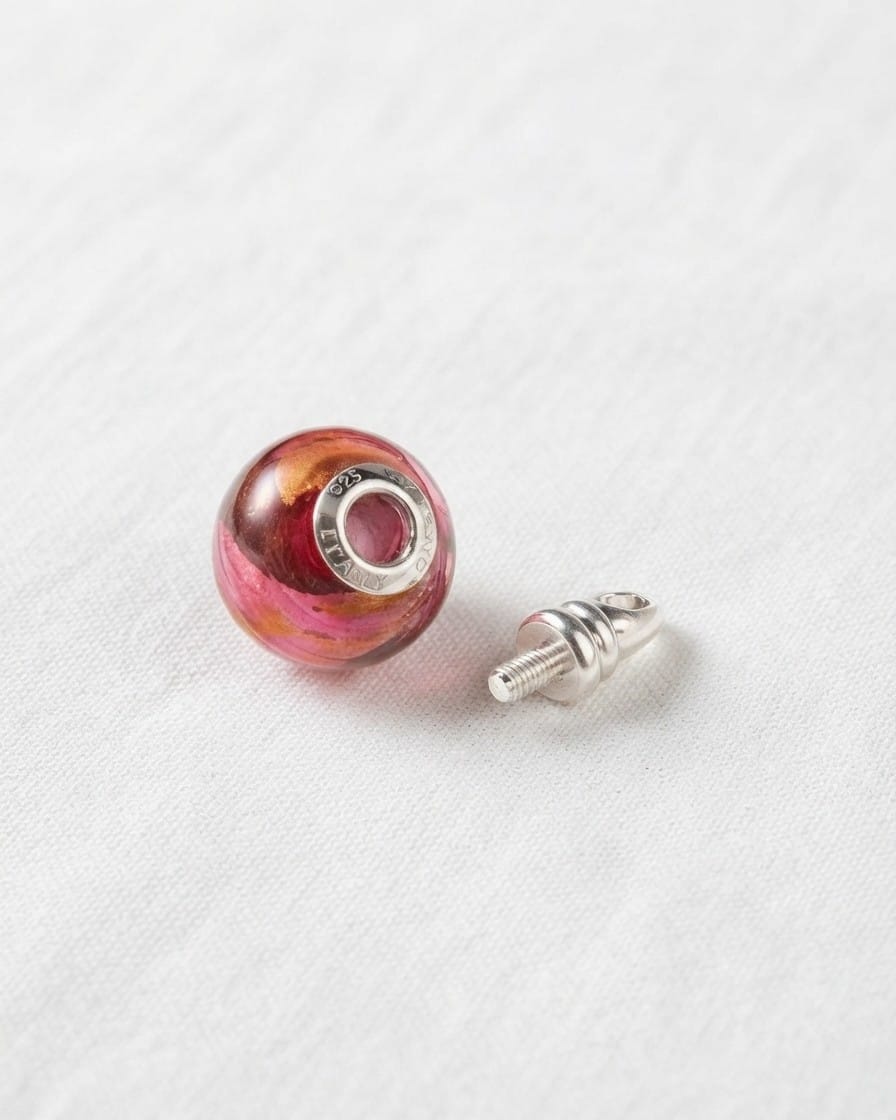 Loved Remembered Murano Glass Bead - Beyond the Sunset