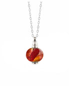 Loved Remembered Murano Glass Bead - Beyond the Sunset