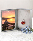 Loved Remembered Murano Glass Bead - Beyond the Sunset
