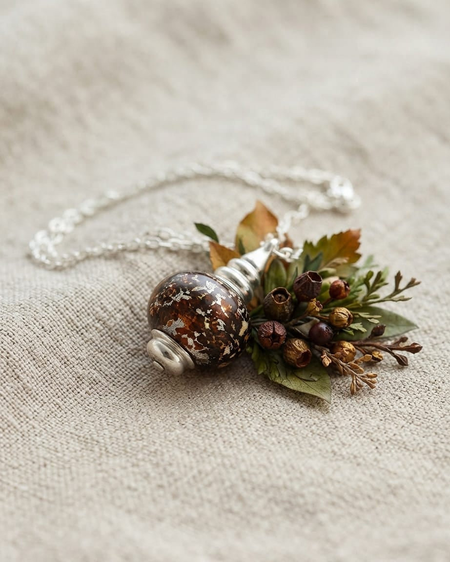 Loved Remembered Murano Glass Bead - Everlasting Embrace