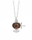 Loved Remembered Murano Glass Bead - Everlasting Embrace