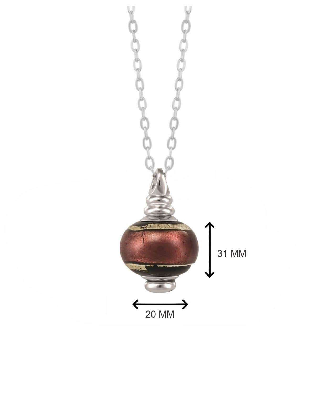 Loved Remembered Murano Glass Bead - 'Gilded Dreams'