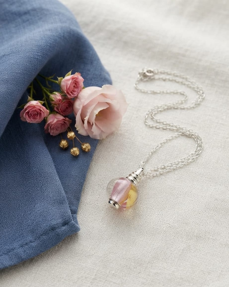 Loved Remembered Murano Glass Bead - Loving Whispers