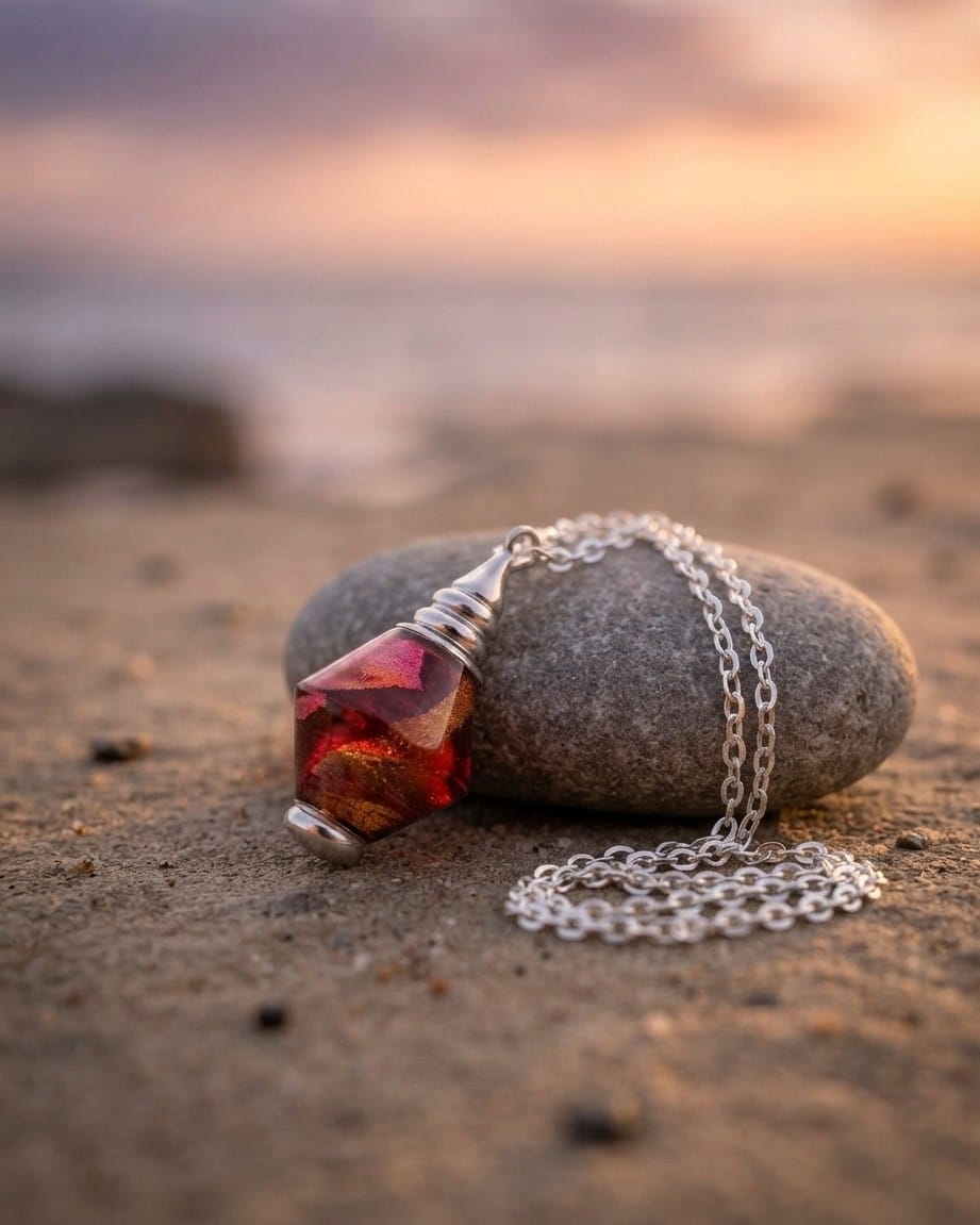 Loved Remembered Murano Glass Bicono - Beyond the Sunset