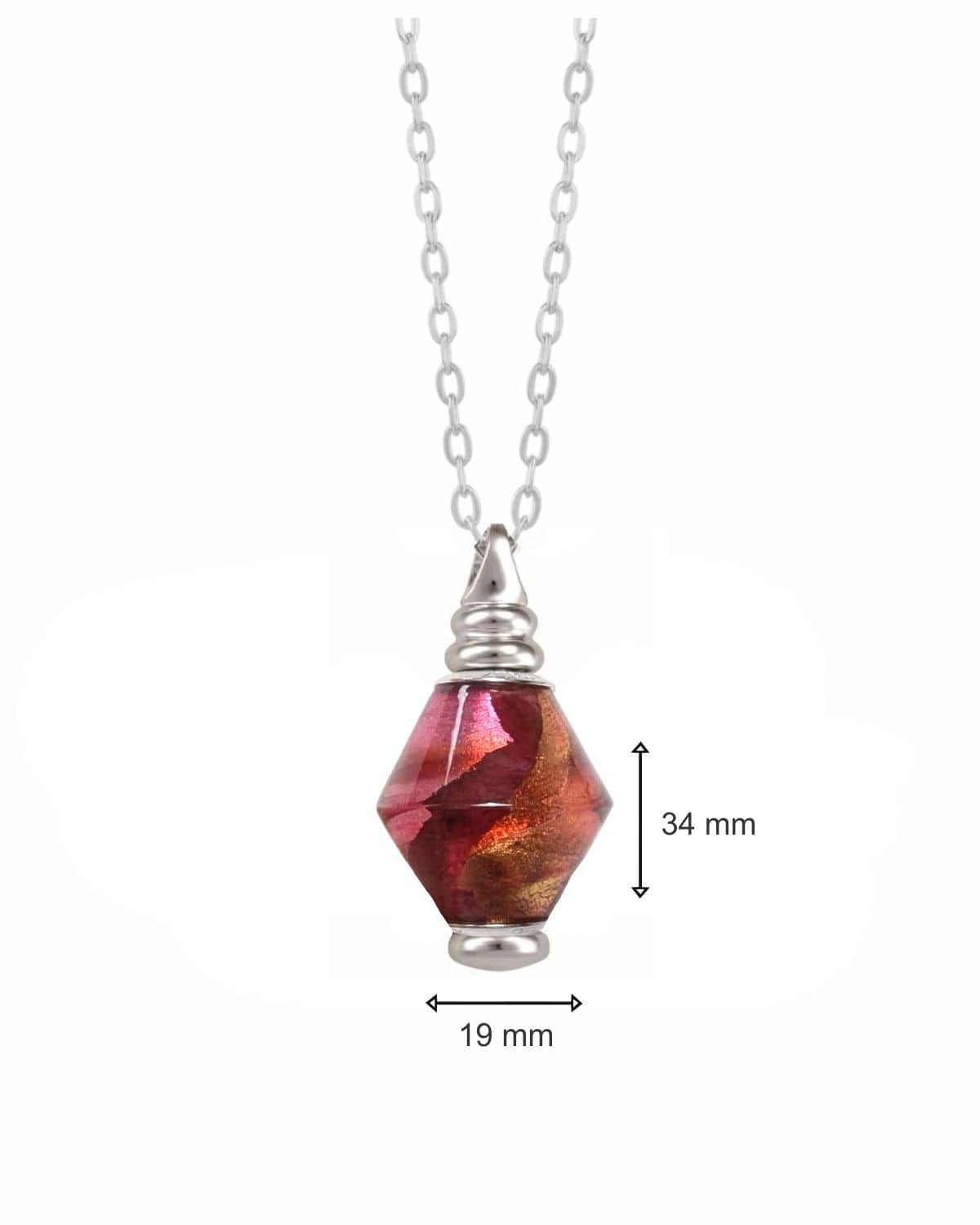 Loved Remembered Murano Glass Bicono - Beyond the Sunset