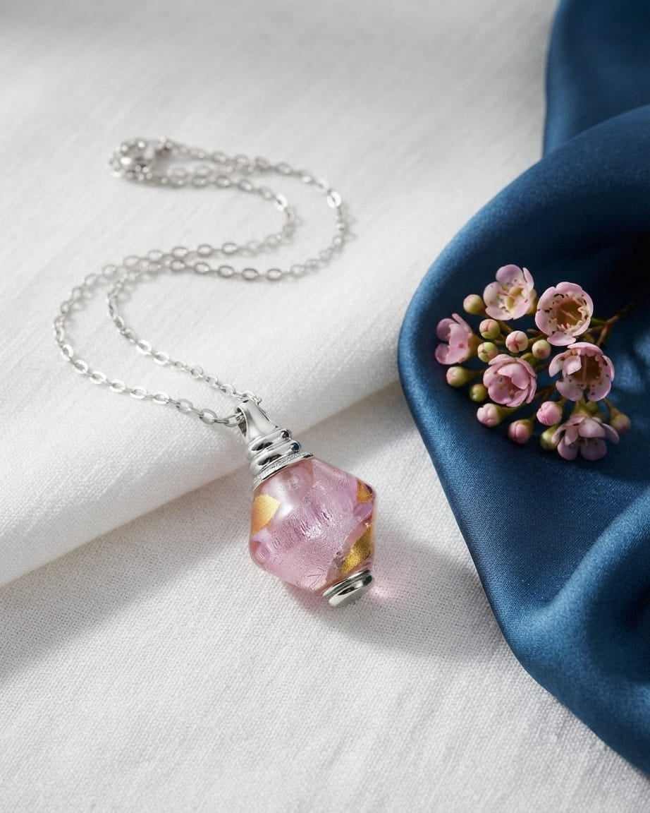 Loved Remembered Murano Glass Bicono - Loving Whispers