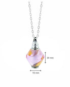 Loved Remembered Murano Glass Bicono - Loving Whispers