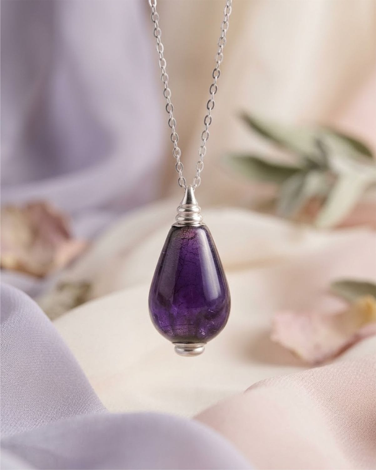Loved Remembered Murano Glass Drop - 'Majesty'