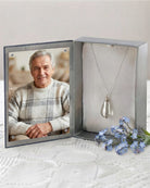 Loved Remembered Murano Glass Drop - 'Whispering Softly'