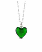 Loved Remembered Murano Glass Heart Urn - May