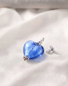 Loved Remembered Murano Glass Heart Urn - September
