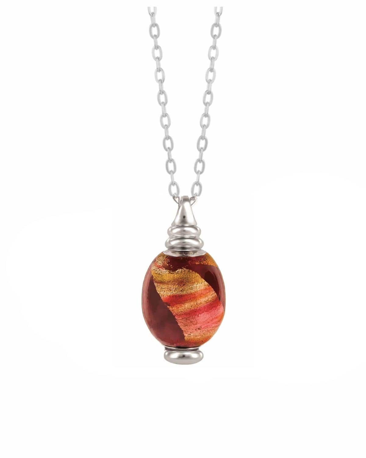Loved Remembered Murano Glass Olive - Beyond the Sunset