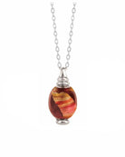 Loved Remembered Murano Glass Olive - Beyond the Sunset