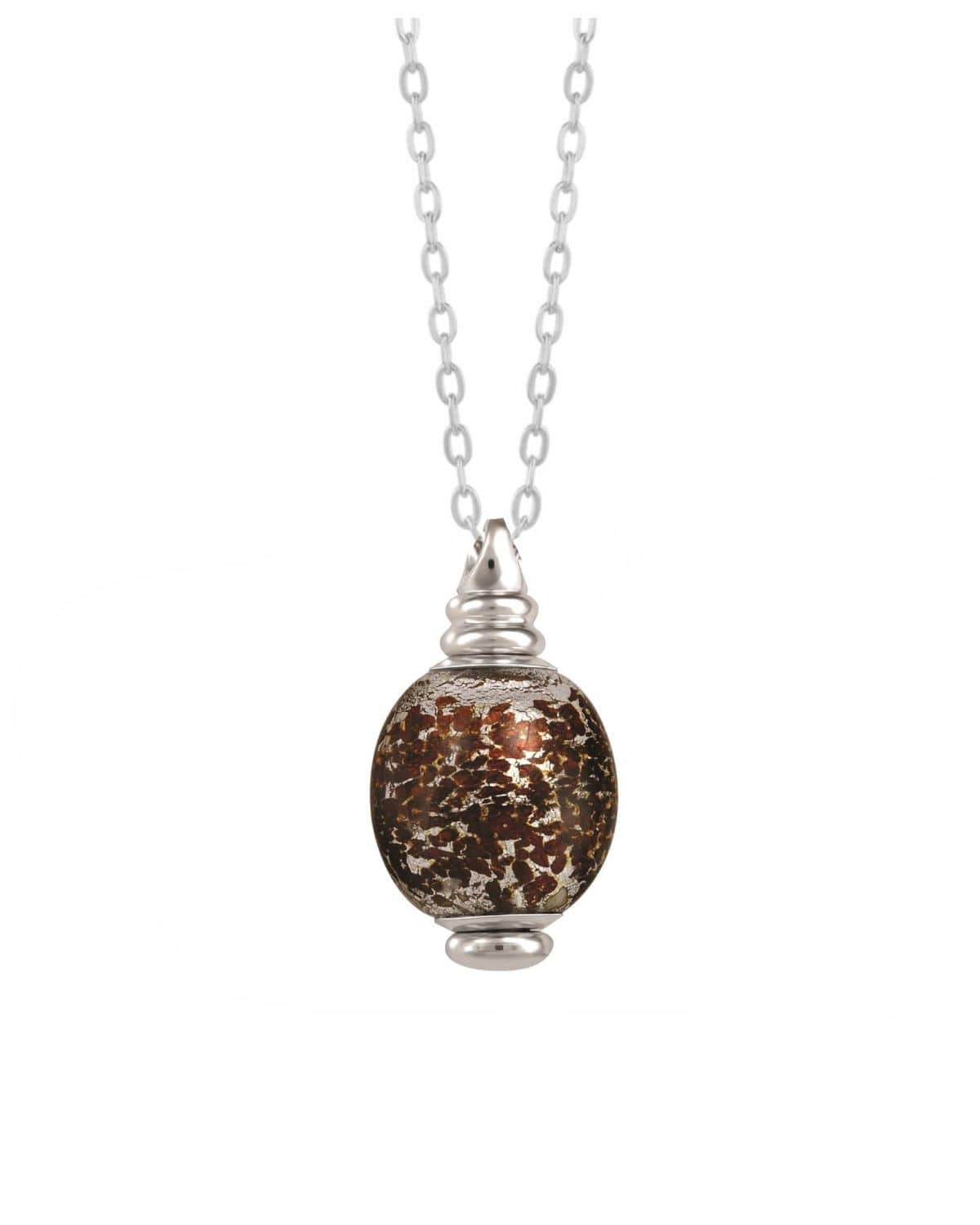 Loved Remembered Murano Glass Olive - Everlasting Embrace