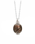 Loved Remembered Murano Glass Olive - Everlasting Embrace