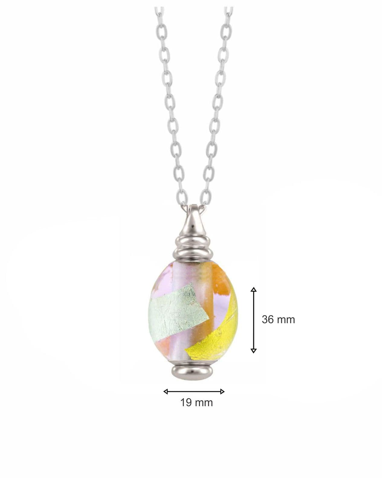 Loved Remembered Murano Glass Olive - Loving Whispers