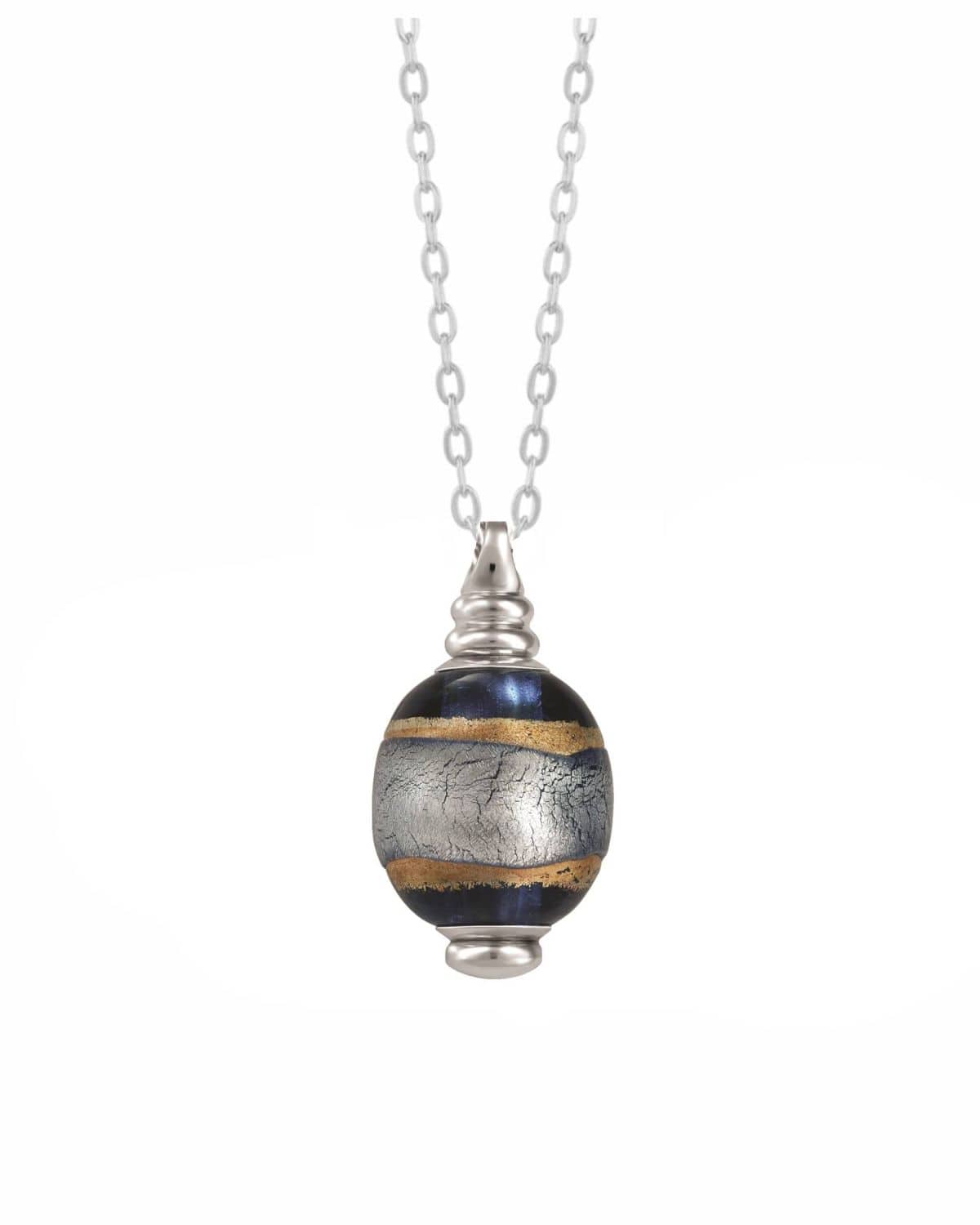 Loved Remembered Murano Glass Olive - 'Serenity'