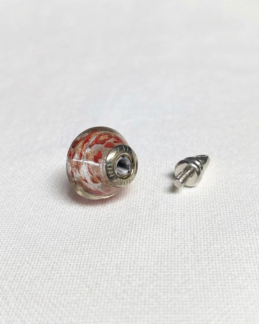 Loved Remembered Murano Glass Pendant Urn - Beloved