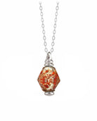 Loved Remembered Murano Glass Pendant Urn - Beloved