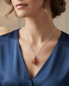 Loved Remembered Murano Glass Pendant Urn - Beloved