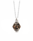 Loved Remembered Murano Glass Pendant Urn - Everlasting Embrace
