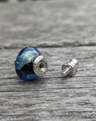Loved Remembered Murano Glass Pendant Urn - 'Peaceful Waters'
