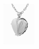 Loved Remembered Silver Angel Wing Classic Locket