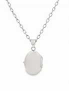 Loved Remembered Silver 'Wildflower' Classic Locket