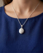 Loved Remembered Silver 'Wildflower' Classic Locket