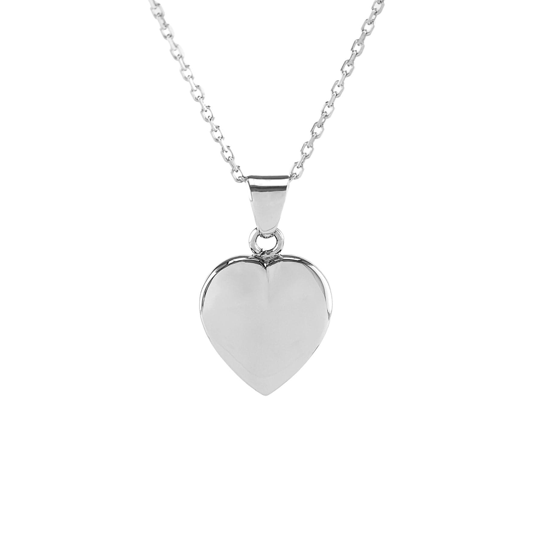 Loved Remembered Small Gold Heart Pendant Urn