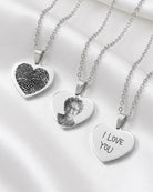 Loved Remembered STAINLESS 1 Heart Pendant
