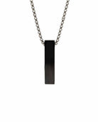Loved Remembered STAINLESS 12 Black Block Urn