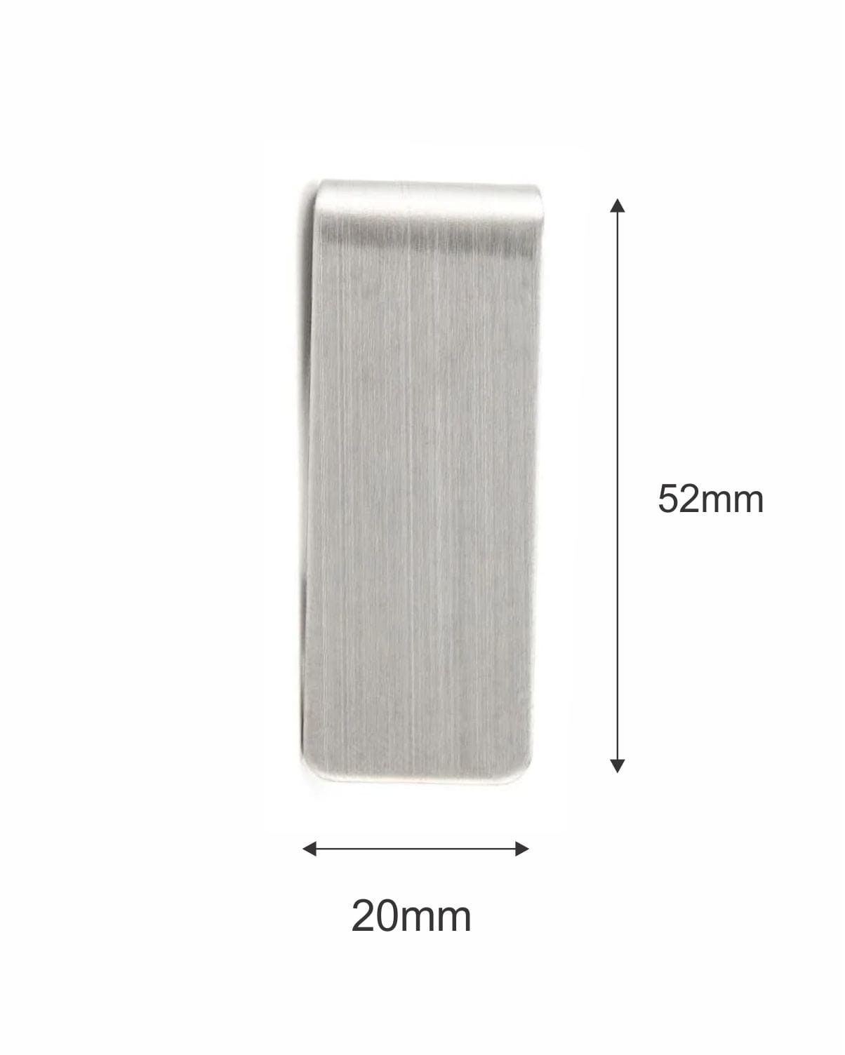Loved Remembered STAINLESS 15 Money Clip