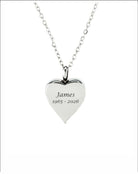 Loved Remembered STAINLESS 18 Angel Wing Pendant Urn
