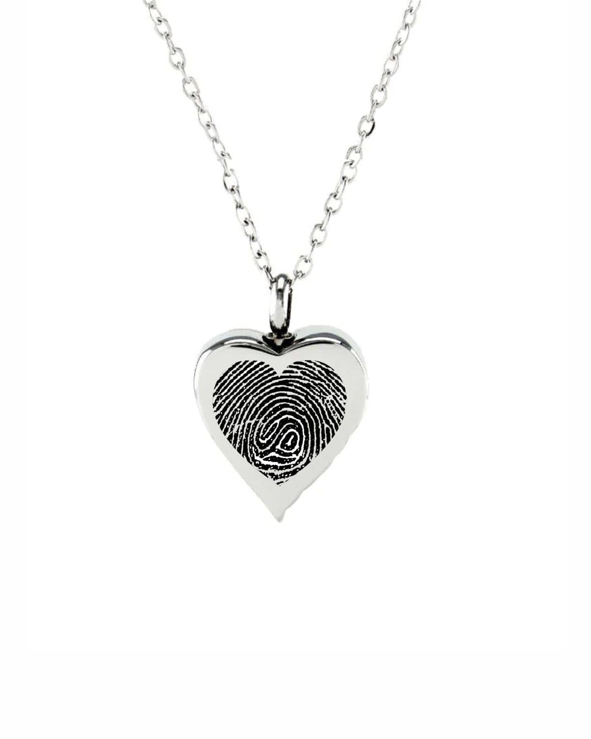 Loved Remembered STAINLESS 18 Angel Wing Pendant Urn