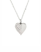 Loved Remembered STAINLESS 18 Angel Wing Pendant Urn