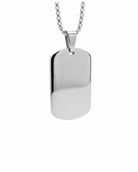Loved Remembered STAINLESS 2 Tag Pendant
