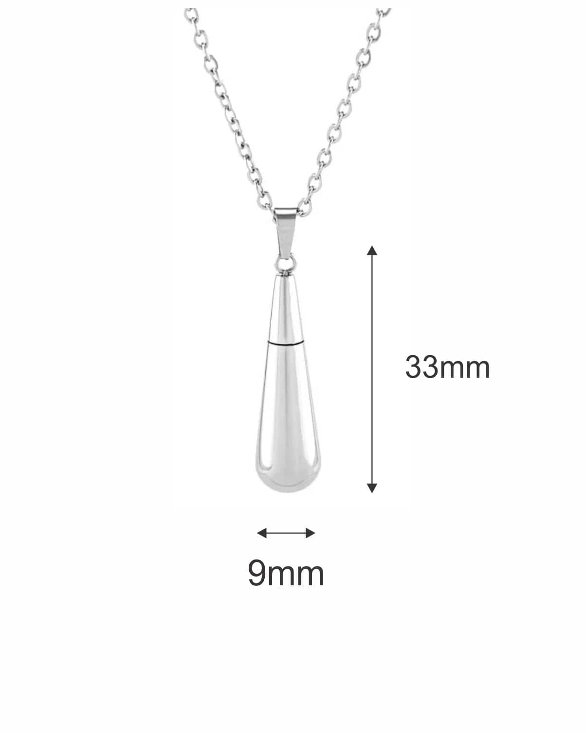Loved Remembered STAINLESS 20 Raindrop Urn