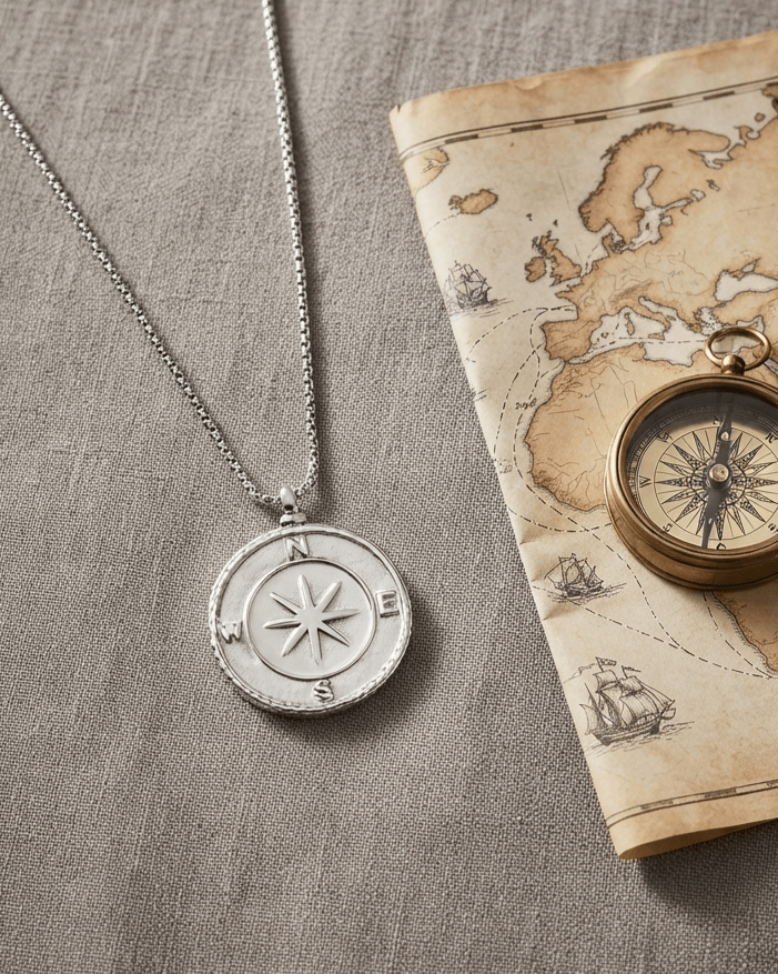 Loved Remembered STAINLESS 22 Large Compass Urn